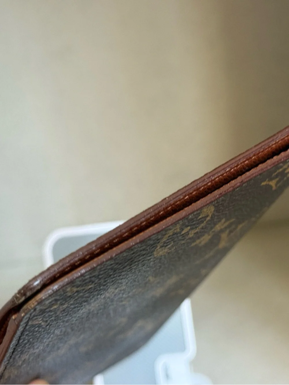 LOUIS VUITTON Card Bill Holder M60825 Used